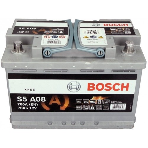 Аккумулятор BOSCH S5 AGM 70 Ah