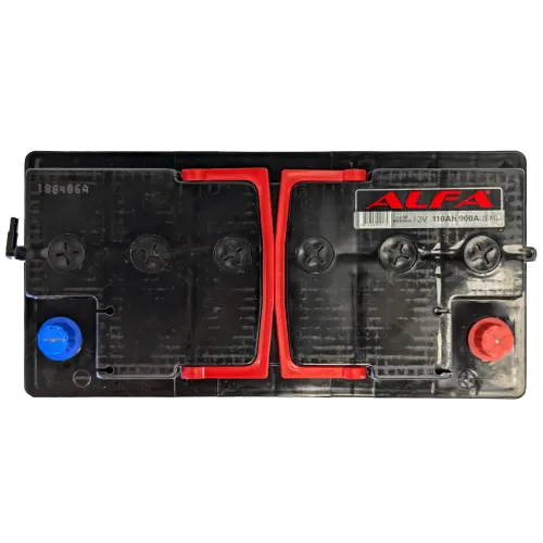 Аккумулятор ALFA Hybrid (110А/ч) 900A,R+
