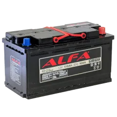 Аккумулятор ALFA Hybrid (110А/ч) 900A,R+