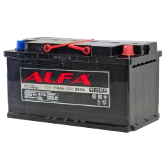 Аккумулятор ALFA Hybrid (110А/ч) 900A,R+