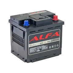 Аккумулятор ALFA Hybrid (50А/ч) 420A, R+