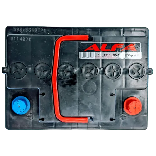 Аккумулятор ALFA Hybrid (55А/ч) 480A, R+