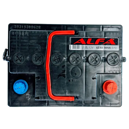 Аккумулятор ALFA Hybrid (62А/ч) 560A,R+