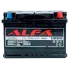 Аккумулятор ALFA Hybrid (77А/ч) 740A, R+