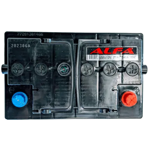 Аккумулятор ALFA Hybrid (77А/ч) 740A, R+