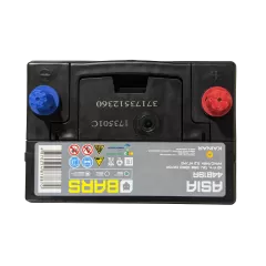 Аккумулятор BARS Asia 42 JL+ тонкие клеммы с бортом