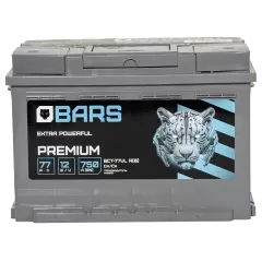 Аккумулятор BARS Premium 77 R+