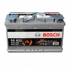 Аккумулятор BOSCH S5 AGM 80 Ah