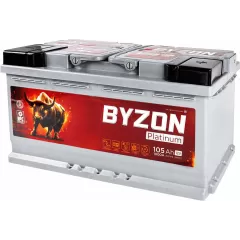 Аккумулятор BYZON Platinum (105 Ah) 1000 A, 12 V Обратная, R+