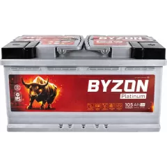 Аккумулятор BYZON Platinum (105 Ah) 1000 A, 12 V Обратная, R+