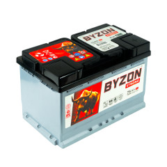 Аккумулятор BYZON strong (75 Ah) 750 A, 12 V Обратная, R+ L3 BYZ750S