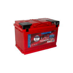 Аккумулятор E-LAB + EFB (75 Ah) L+