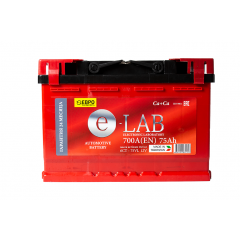 Аккумулятор E-LAB 6СТ-75 (75 Ah)