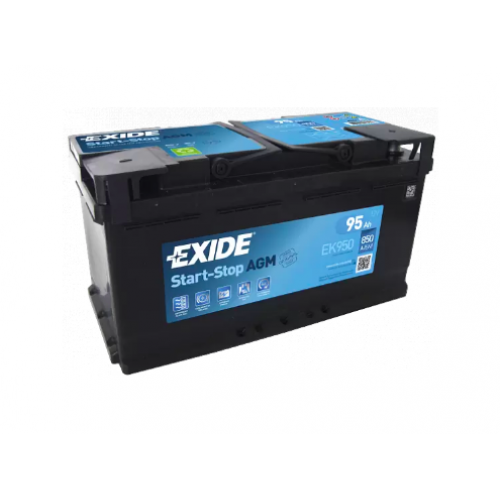 Аккумулятор EXIDE START-STOP AGM EK950 (95 A/H), 850A R+