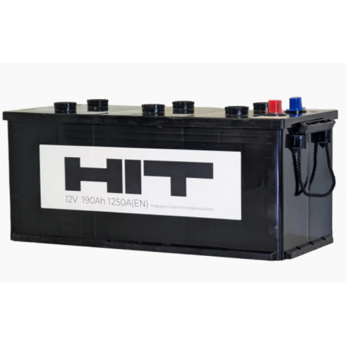 Аккумулятор HIT 12v, 190Ah, 1250A, L+(3) euro, D4 (A), B13
