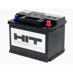 Аккумулятор HIT 12v, 60Ah, 510A, R+(0), L2, B13