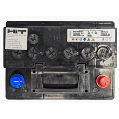 Аккумулятор HIT 12v, 60Ah, 510A, R+(0), L2, B13