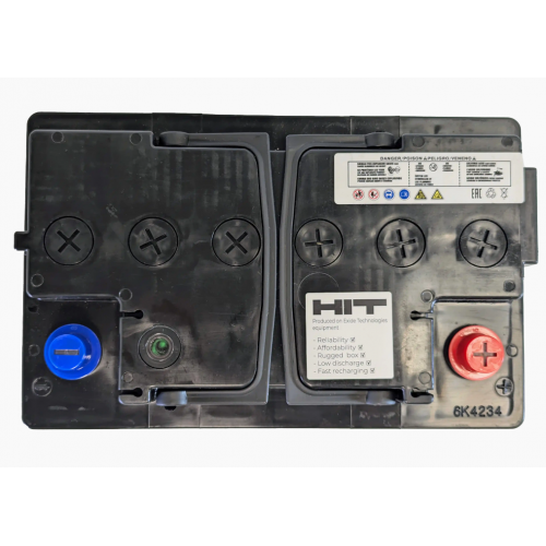 Аккумулятор HIT 12v, 77Ah, 670A, R+(0), L3, B13