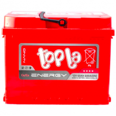 Аккумулятор TOPLA (60 A/h), 600A R+