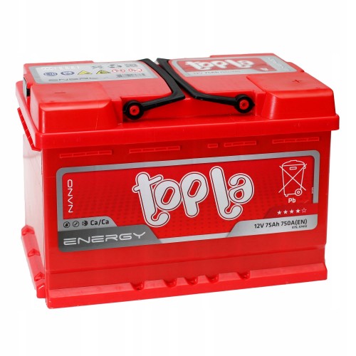 Аккумулятор TOPLA (75 A/h), 750A R+