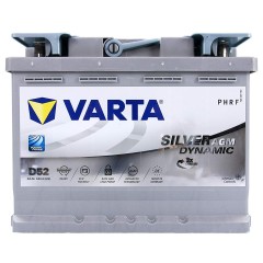 Аккумулятор VARTA Silver Dynamic AGM D52 (60 А/h), 680А R+ (560 901 068)