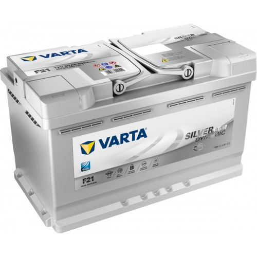 Аккумулятор VARTA Silver Dynamic AGM F21 (80 А/h), 800А R+ (580 901 080)