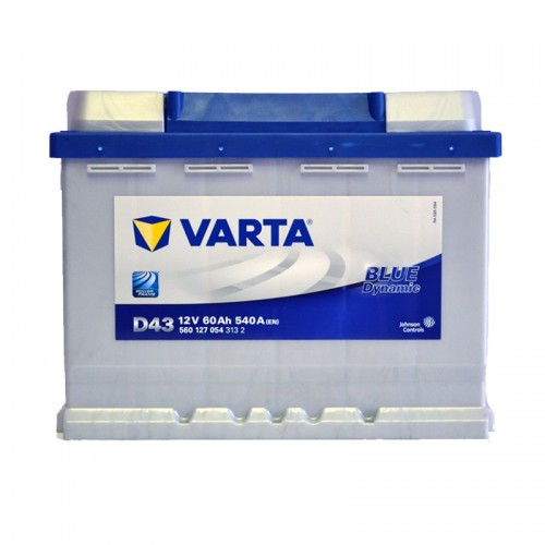 Аккумулятор VARTA Blue Dynamic D43 (60 А/h), 540А L+ (560 127 054)