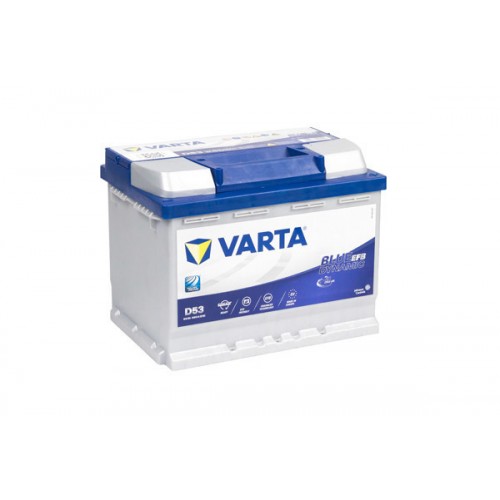 Аккумулятор Varta Blue Dynamic EFB D53 (60 А/h), 560А R+ (560 500 056)