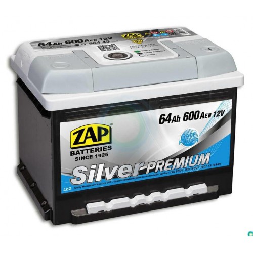 Аккумулятор ZAP SILVER PREMIUM 64 Ah