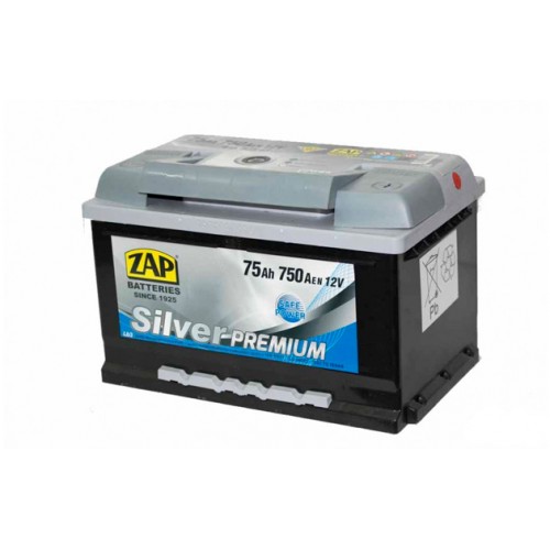 Аккумулятор ZAP SILVER PREMIUM 75 Ah