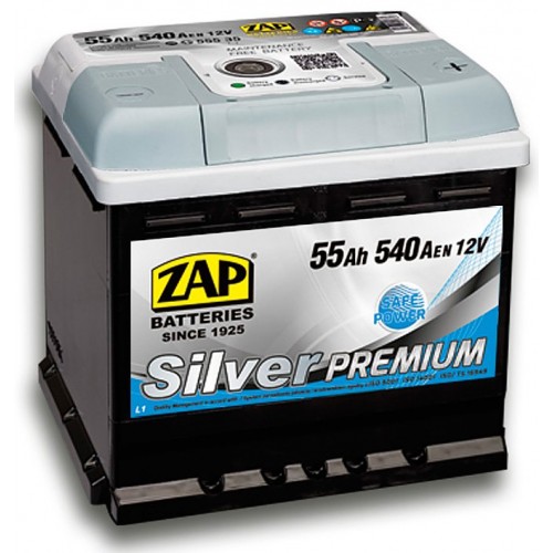 Аккумулятор ZAP SILVER PREMIUM 55 Ah R+