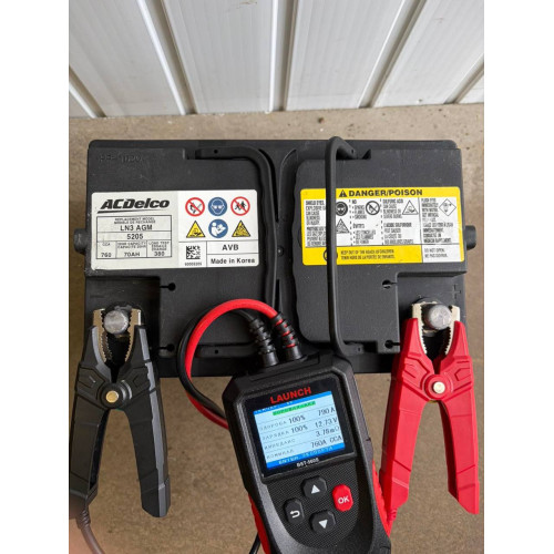 Оригинальный гелевый (родной) аккумулятор AC Delco 70AH AGM 2025 года 